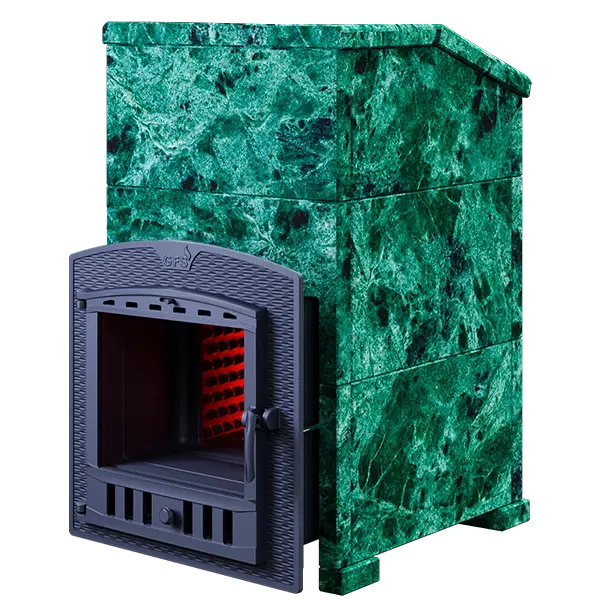 Чугунная печь для бани Комплект GFS ЗК 25 (П2) Президент 980/40 Змеевик